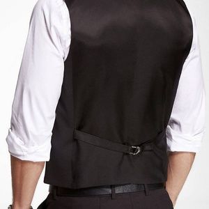 Express Suits & Blazers - NEW NWT MEN'S EXPRESS $79 BLACK STRETCH SUIT VEST Express Suits & Blazers - NEW NWT MEN'S EXPRESS $79 BLACK STRETCH SUIT VEST